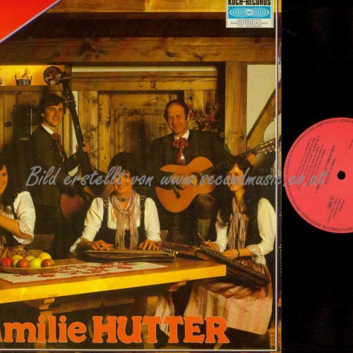 LP--Familie Hutter -- Jubiläumsplatte --1 Folge  /NM