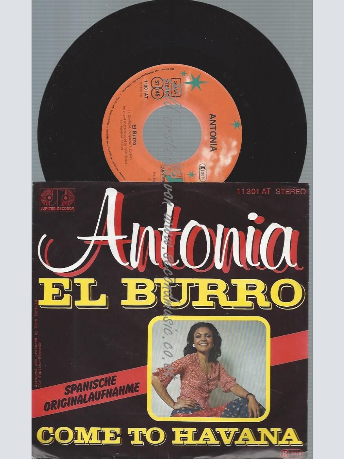 7"  Antonia  El Burro