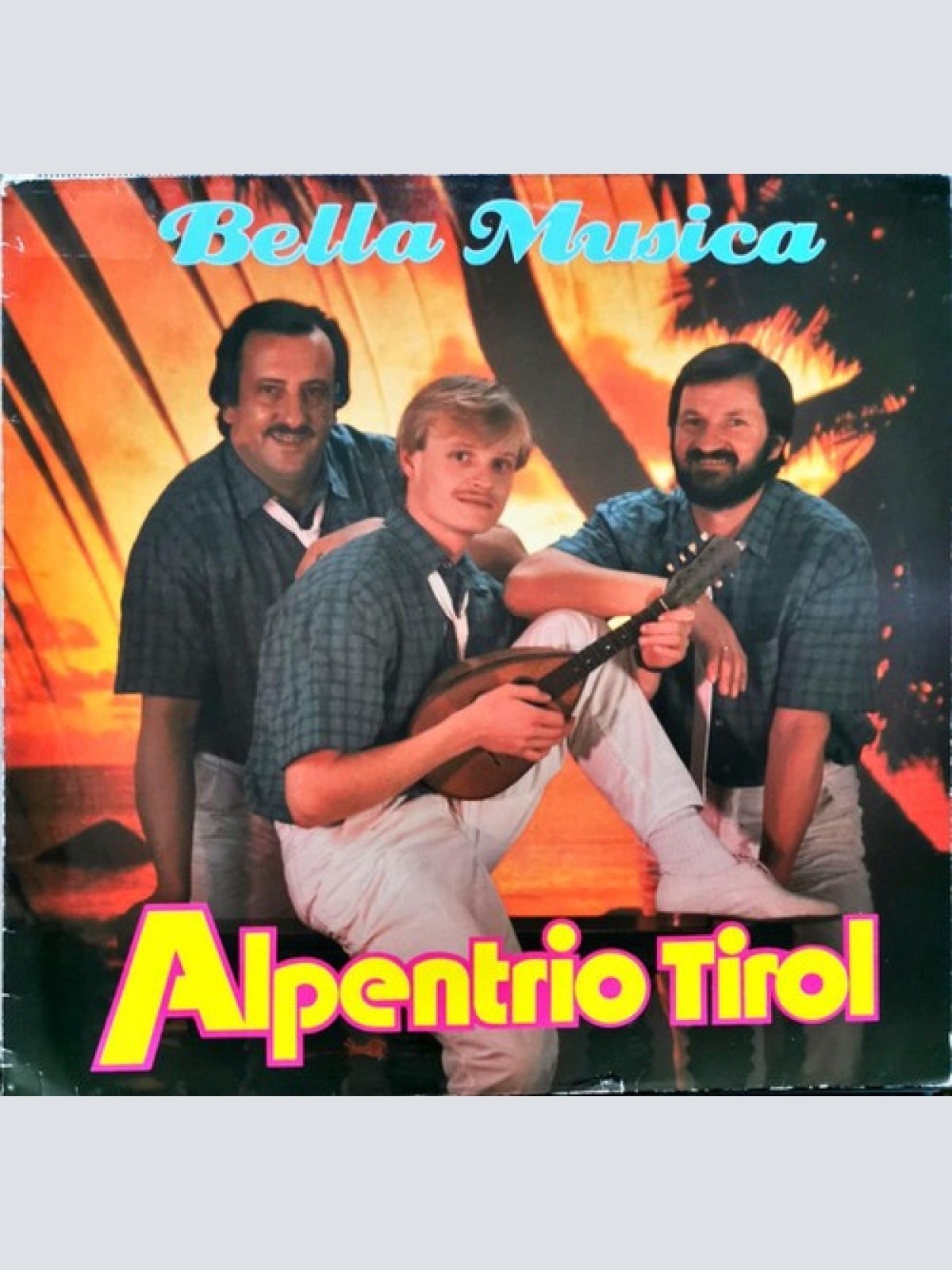 LP, Album Alpentrio Tirol - Bella Musica