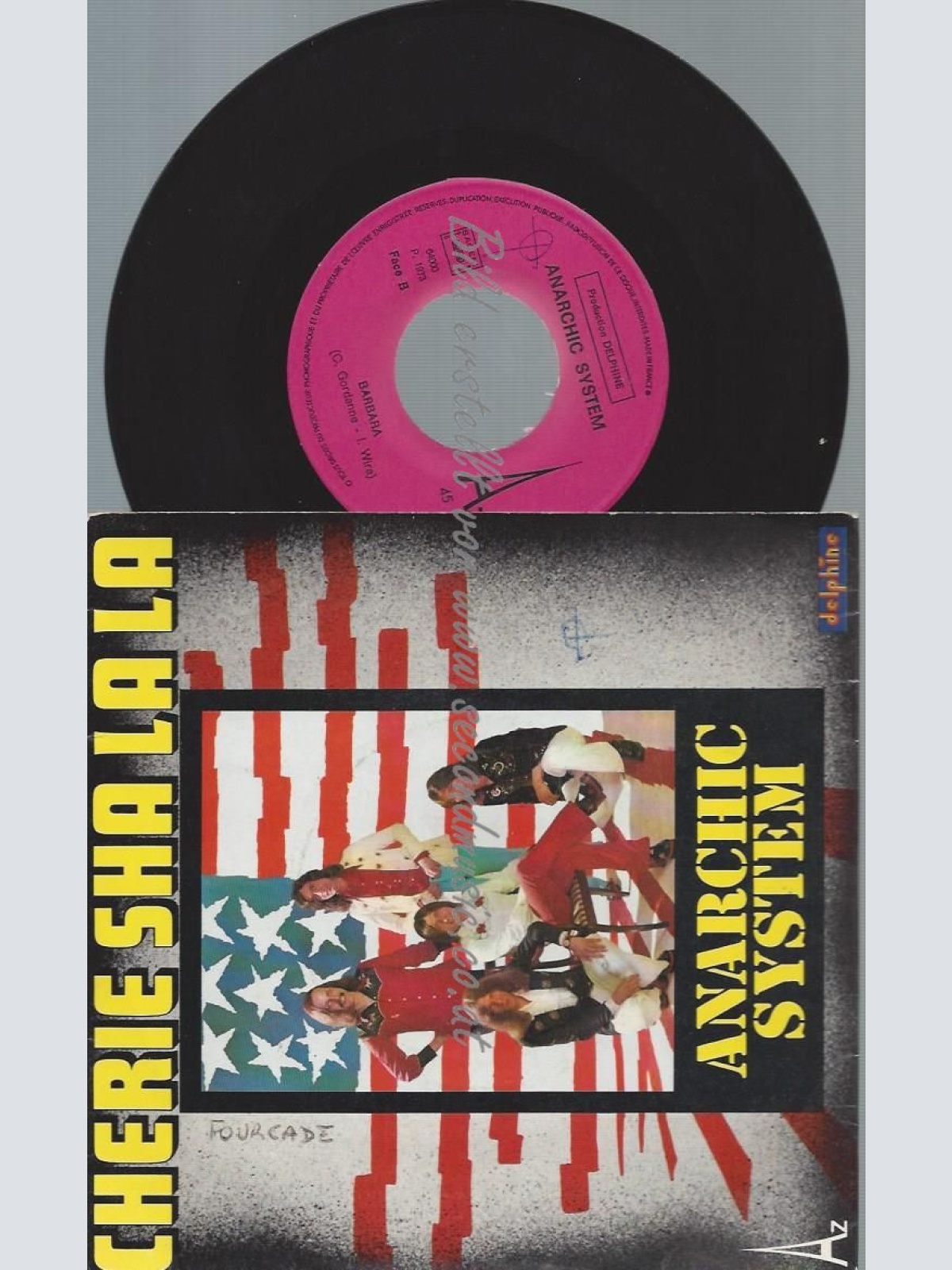 7"  ANARCHY SYSTEM  CHERRIE SHA LA LA
