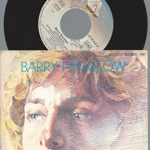7"   Barry Manilow  Let's Hang On