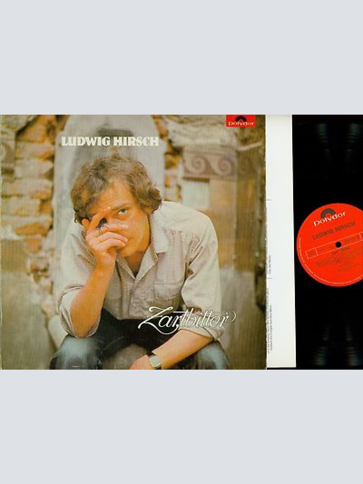 LP--LUDWIG HIRSCH-- ZARTBITTER