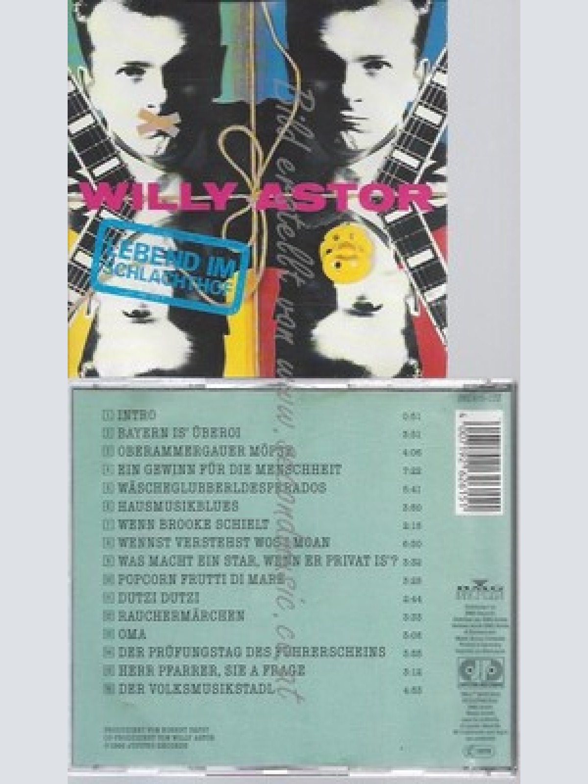 CD--WILLY ASTOR--LEBEND IM SCHLACHTHOF