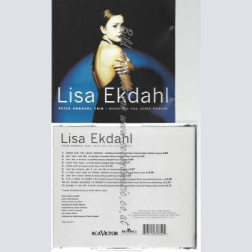 CD--LISA EKDAHL--WHEN DID YOU LEAVE HEAVEN