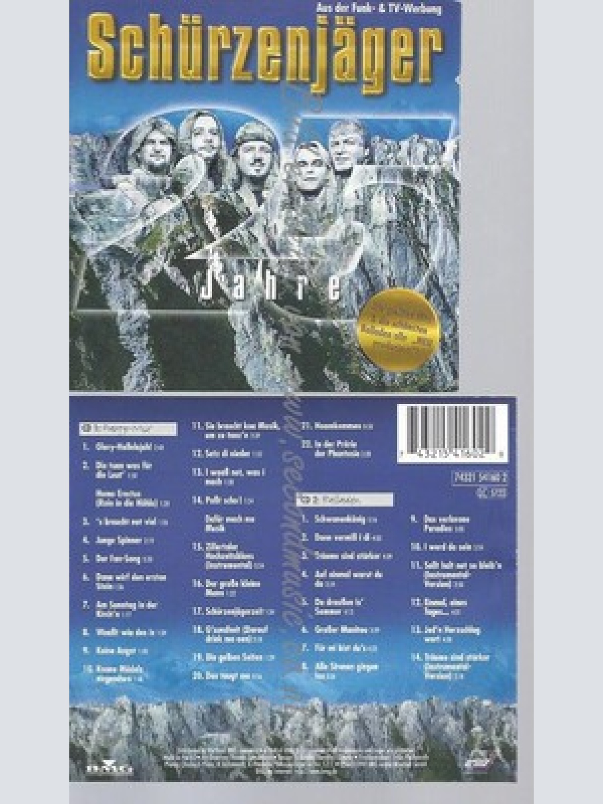 CD--SCHÜRZENJÄGER--25 JAHRE SCHÜRZENJÄGER | DOPPEL-CD