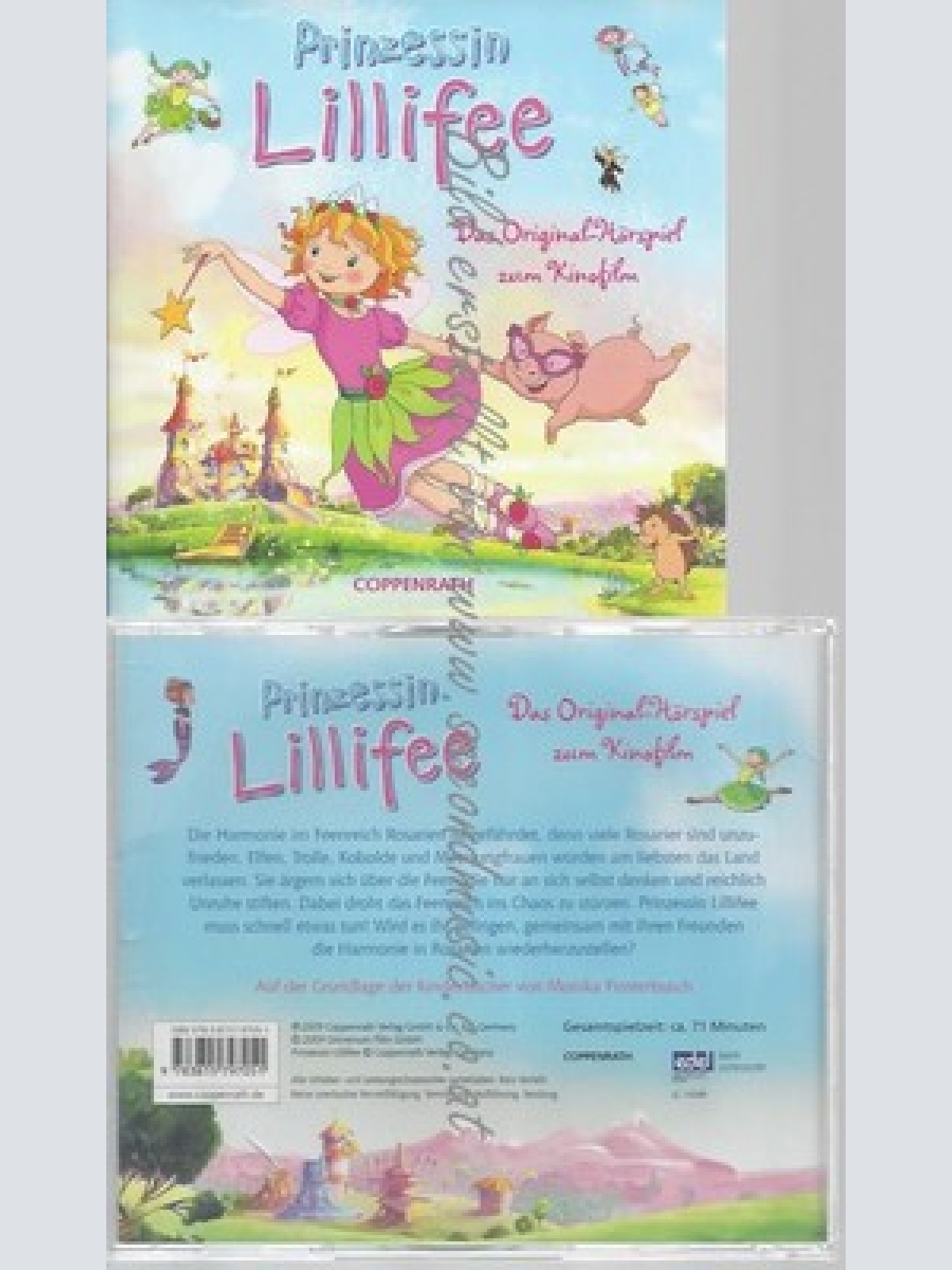 CD--MONIKA FINSTERBUSCH--PRINZESSIN LILLIFEE - DAS ORIGINAL-HÖRSPIEL ZUM KINOFIL