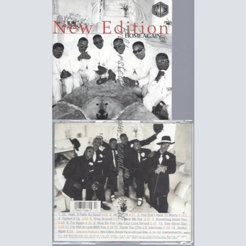 CD--NEW EDITION --HOME AGAIN