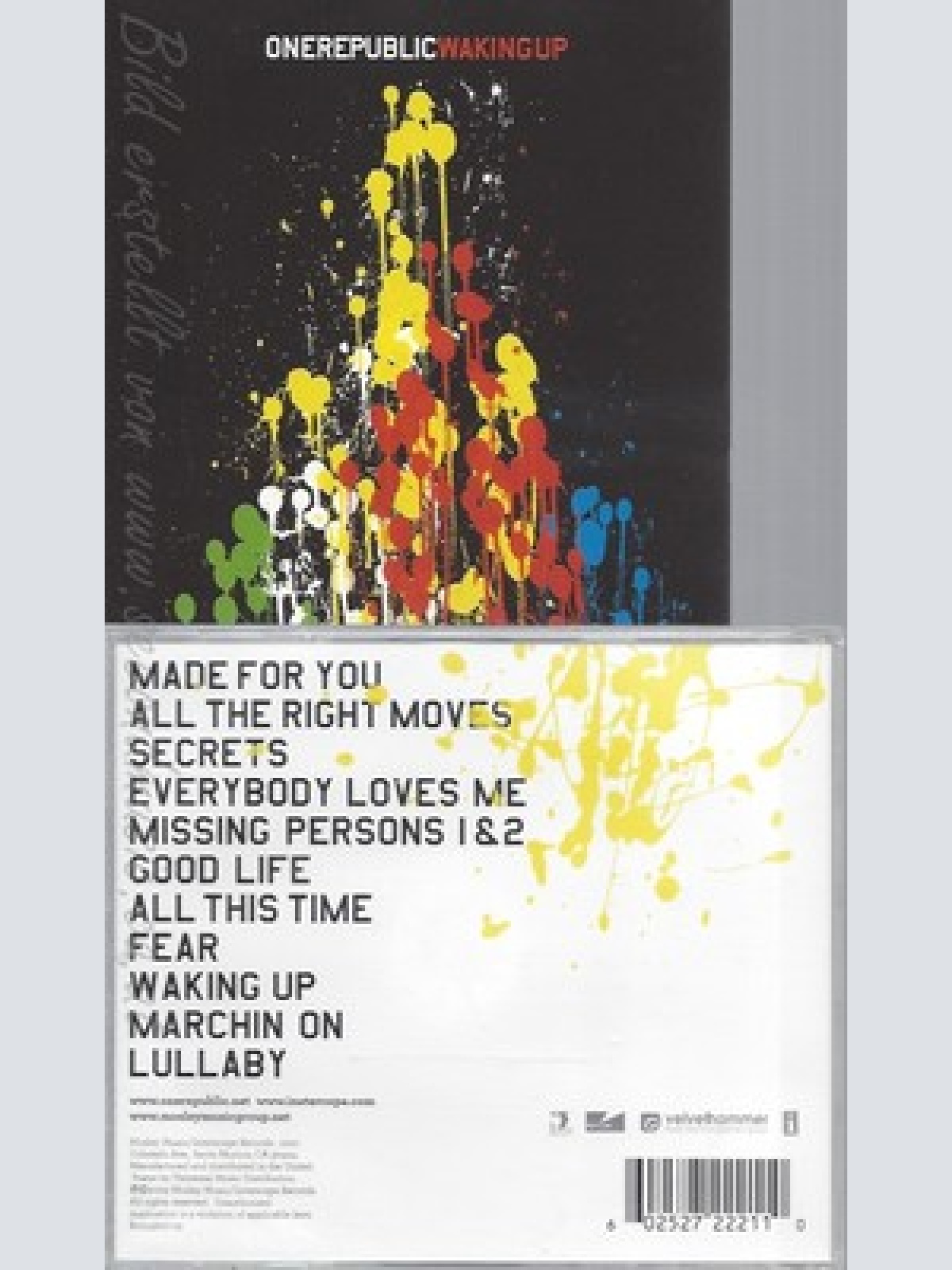 CD--ONEREPUBLIC--WAKING UP |