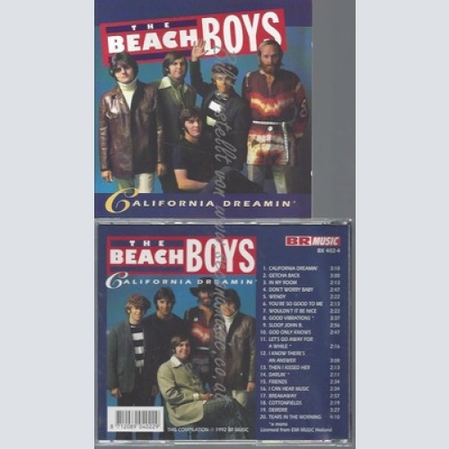 CD--THE BEACH BOYS--CALIFORNIA DREAMIN'