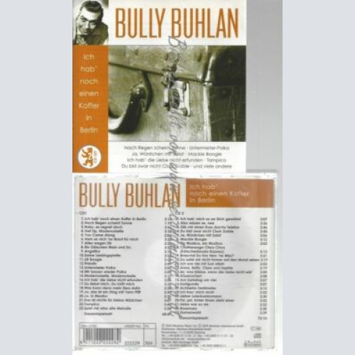 CD--BULLY BUHLAN | --KOFFER IN BERLIN -BULLY BUHLAN