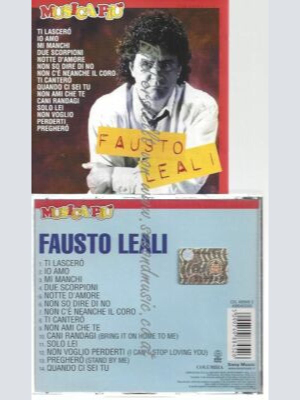 CD--FAUSTO LEALI--I PIU GRANDI SUCCESSI