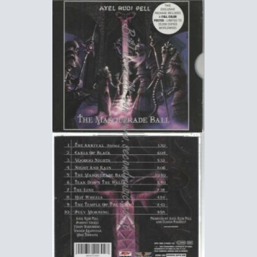 CD-- Axel Rudi Pell  The Masquerade Ball