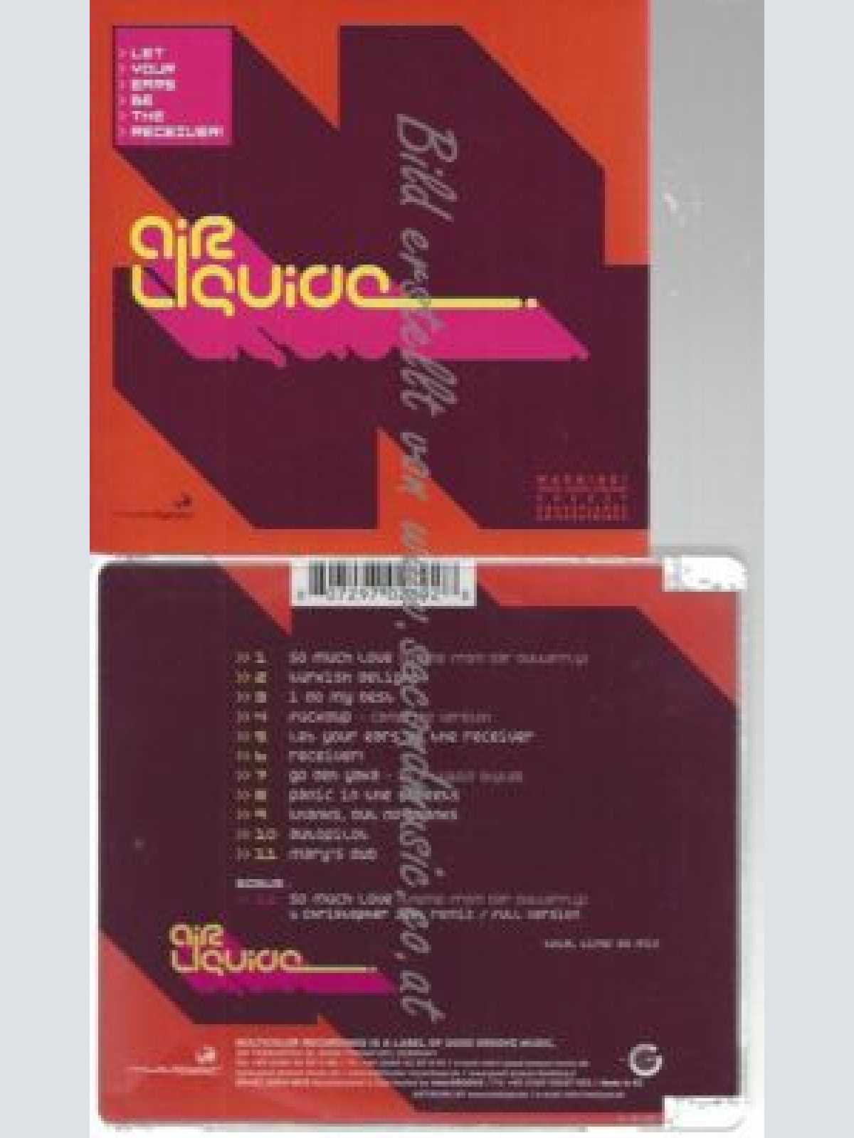 CD--AIR LIQUIDE | --LET YOUR EARS BE THE RECEIVER