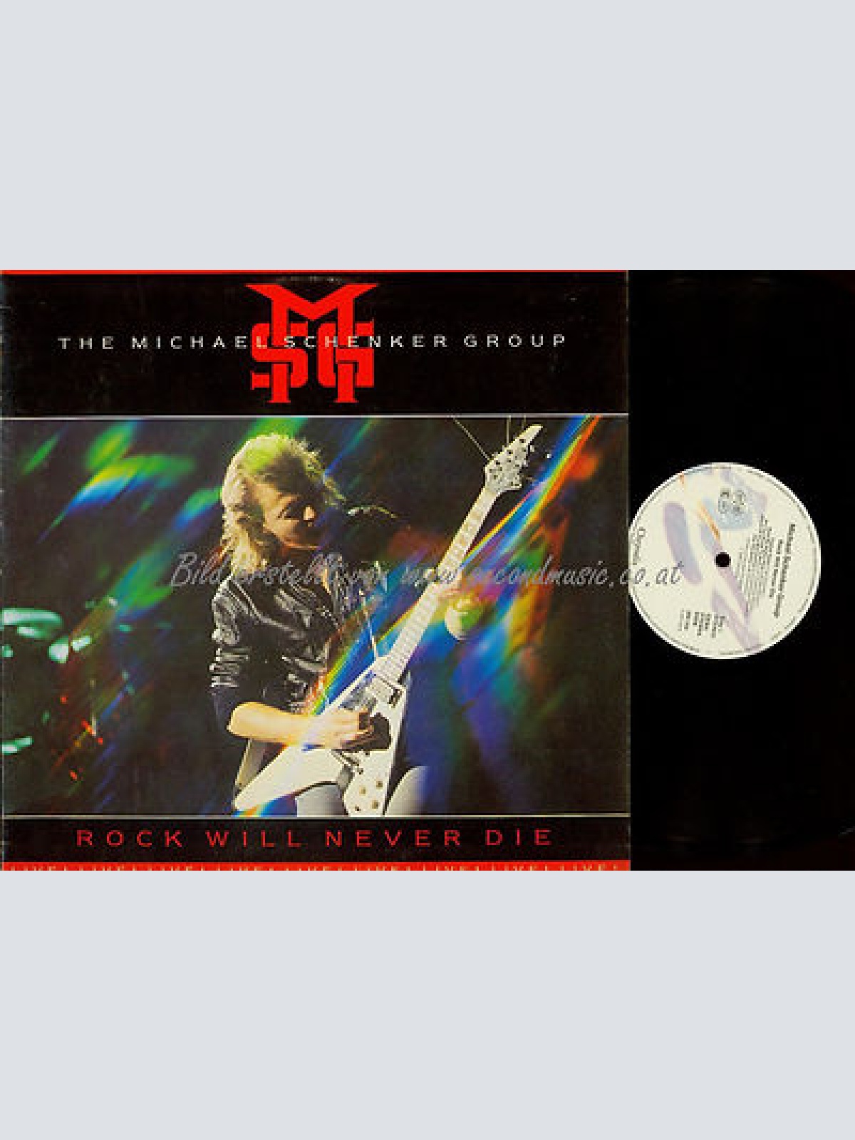 LP--THE MICHAEL SCHENKER GROUP ROCK WILL NEVER DIE
