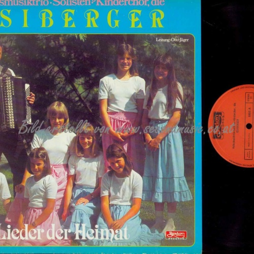 LP--Volksmusiktrio   Die Gsiberger  Leitung: Otto Jäger – Lieder Der Hei  // NM
