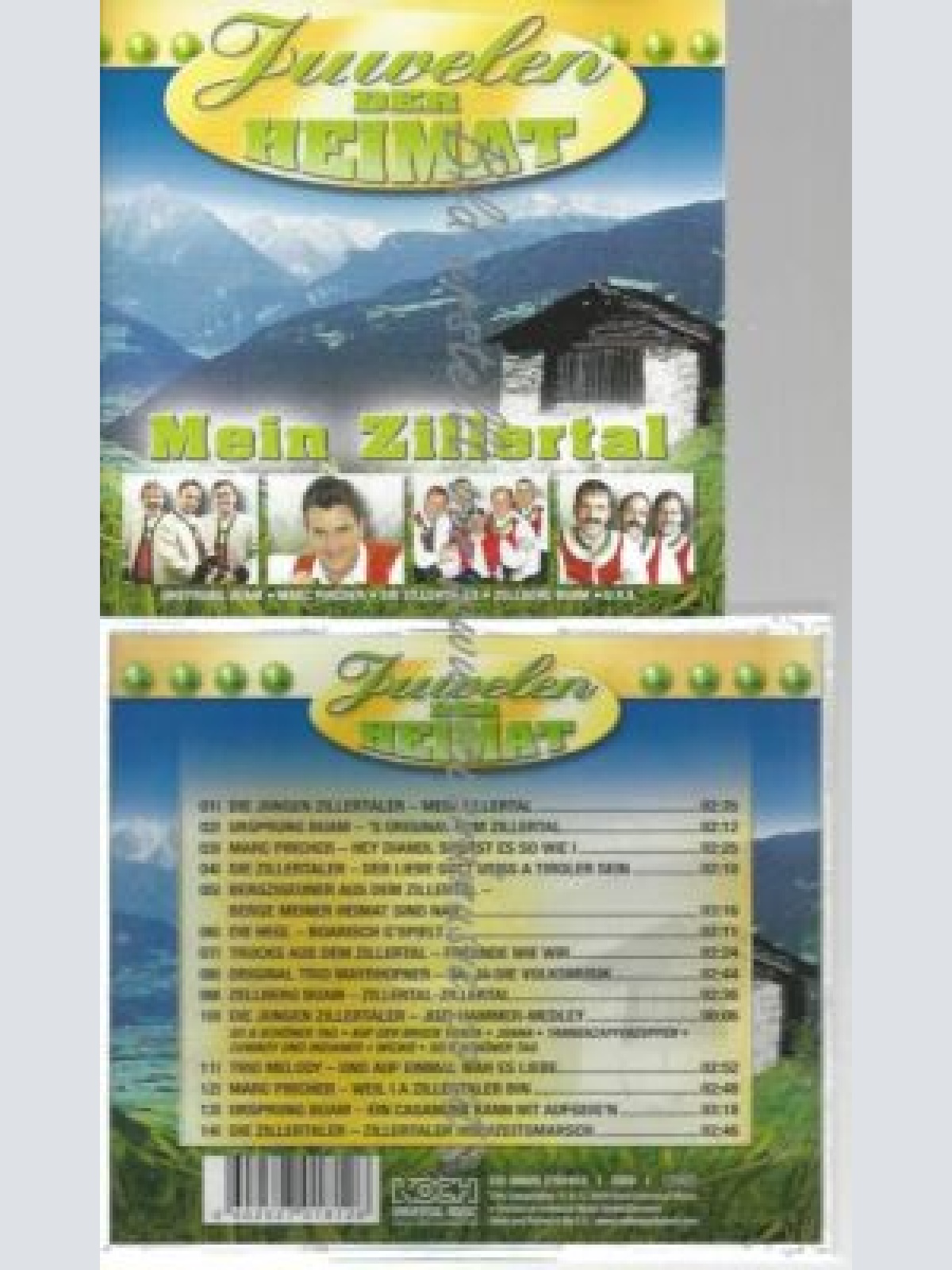 CD--VARIOUS--JUWELEN DER HEIMAT-MEIN ZILLERTAL