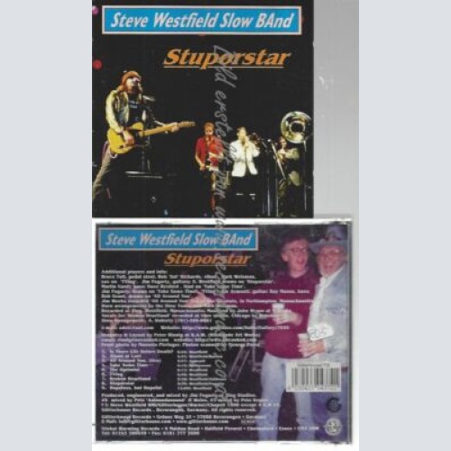 CD--STEVE WESTFIELD SLOW BAND | --STUPORSTAR