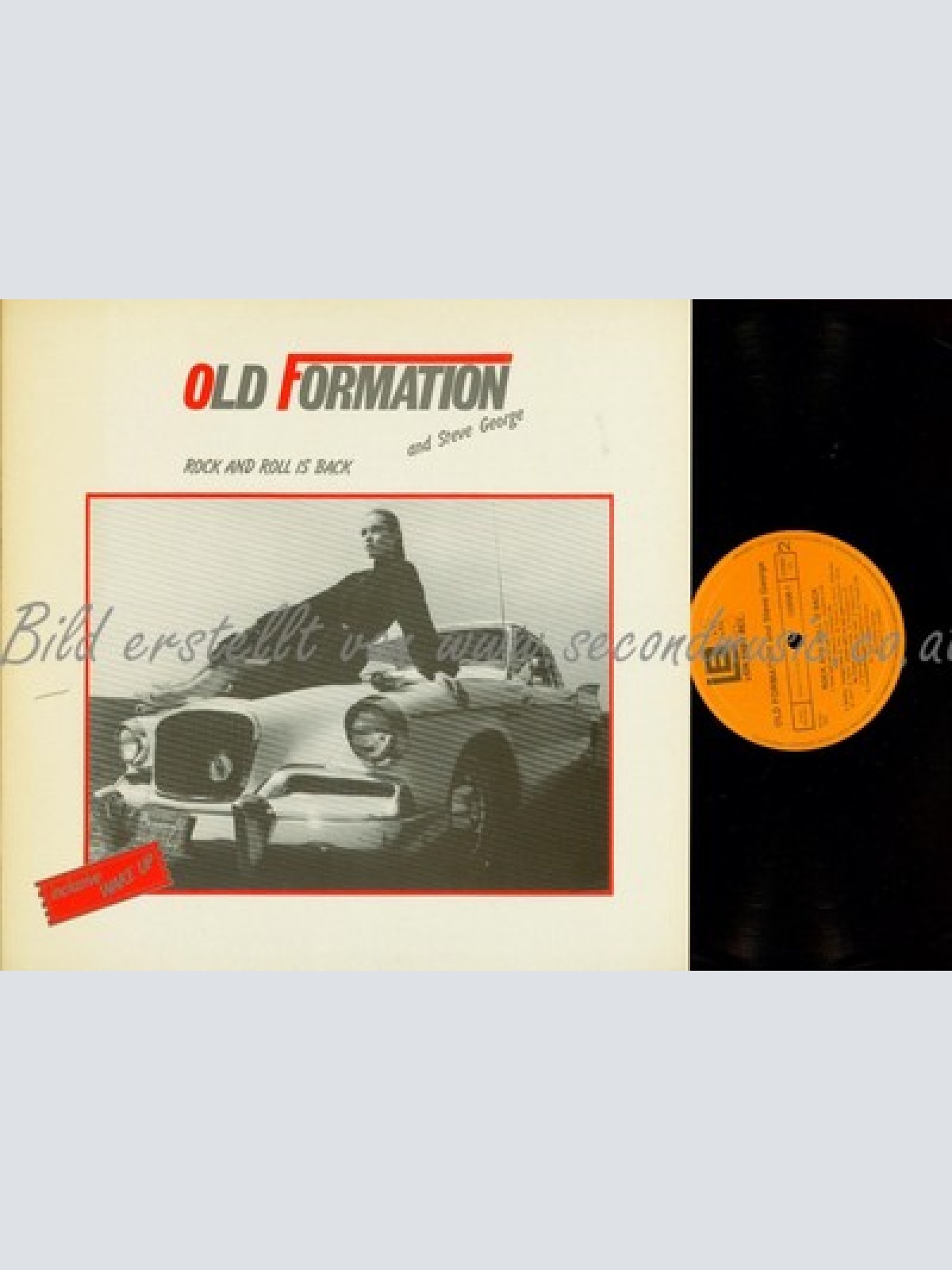 LP--OLD FORMATION--ROCK AND ROLL IS BACK--AND STEVE GEORGE