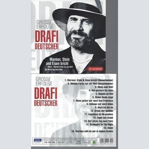 CD   Große Erfolge  -- Deutscher,Drafi