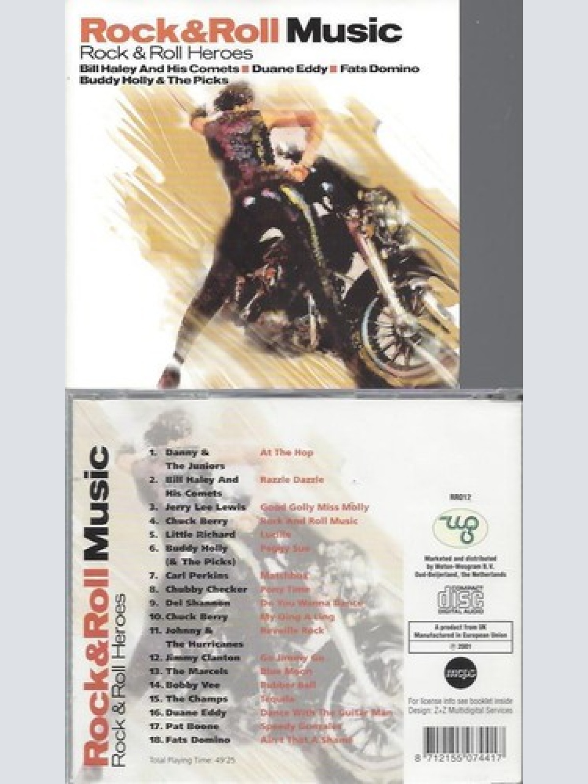 CD   Rock & Roll Heroes / Various