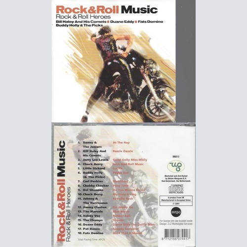 CD   Rock & Roll Heroes / Various