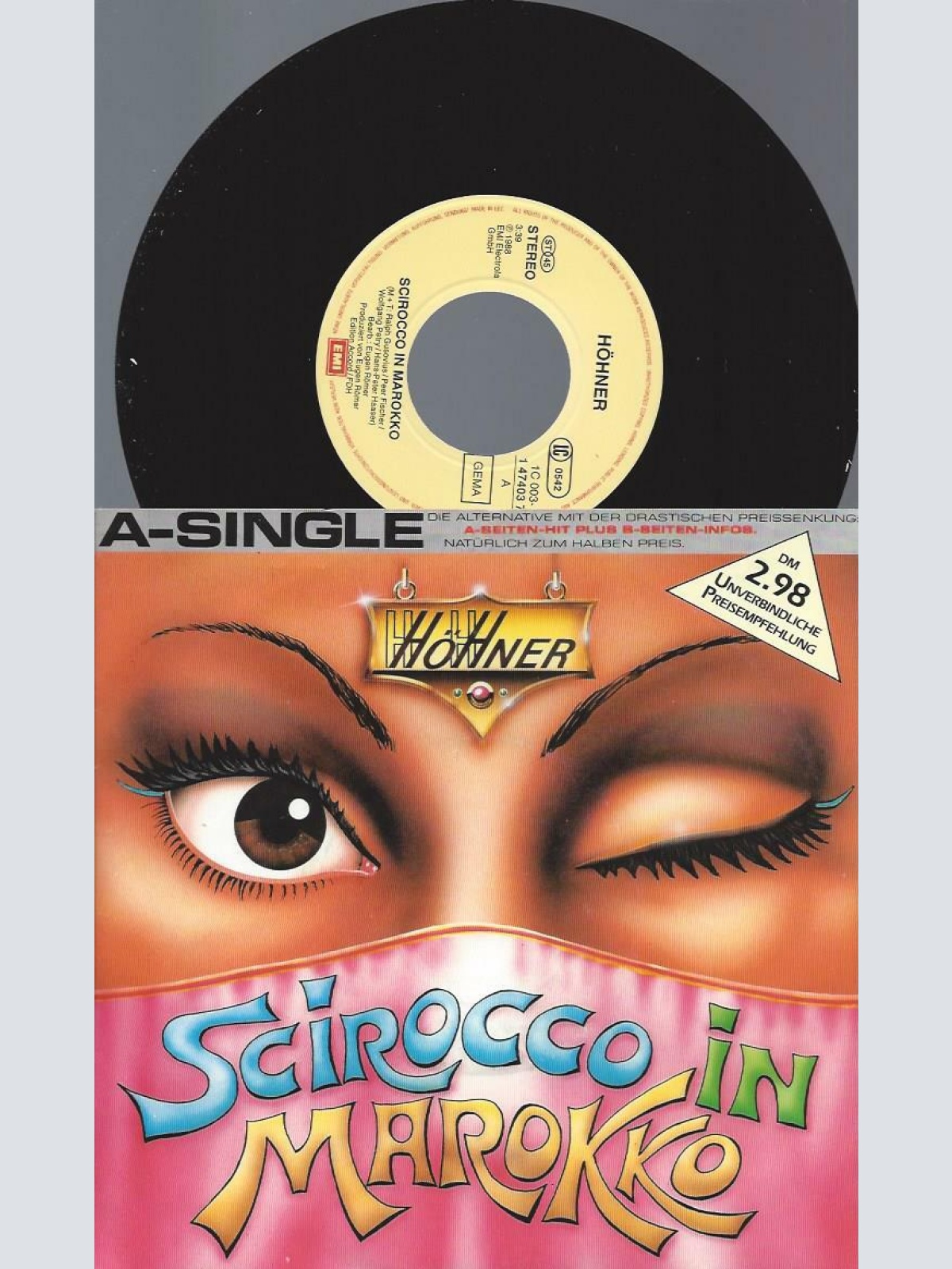 7" Höhner – Scirocco In Marokko