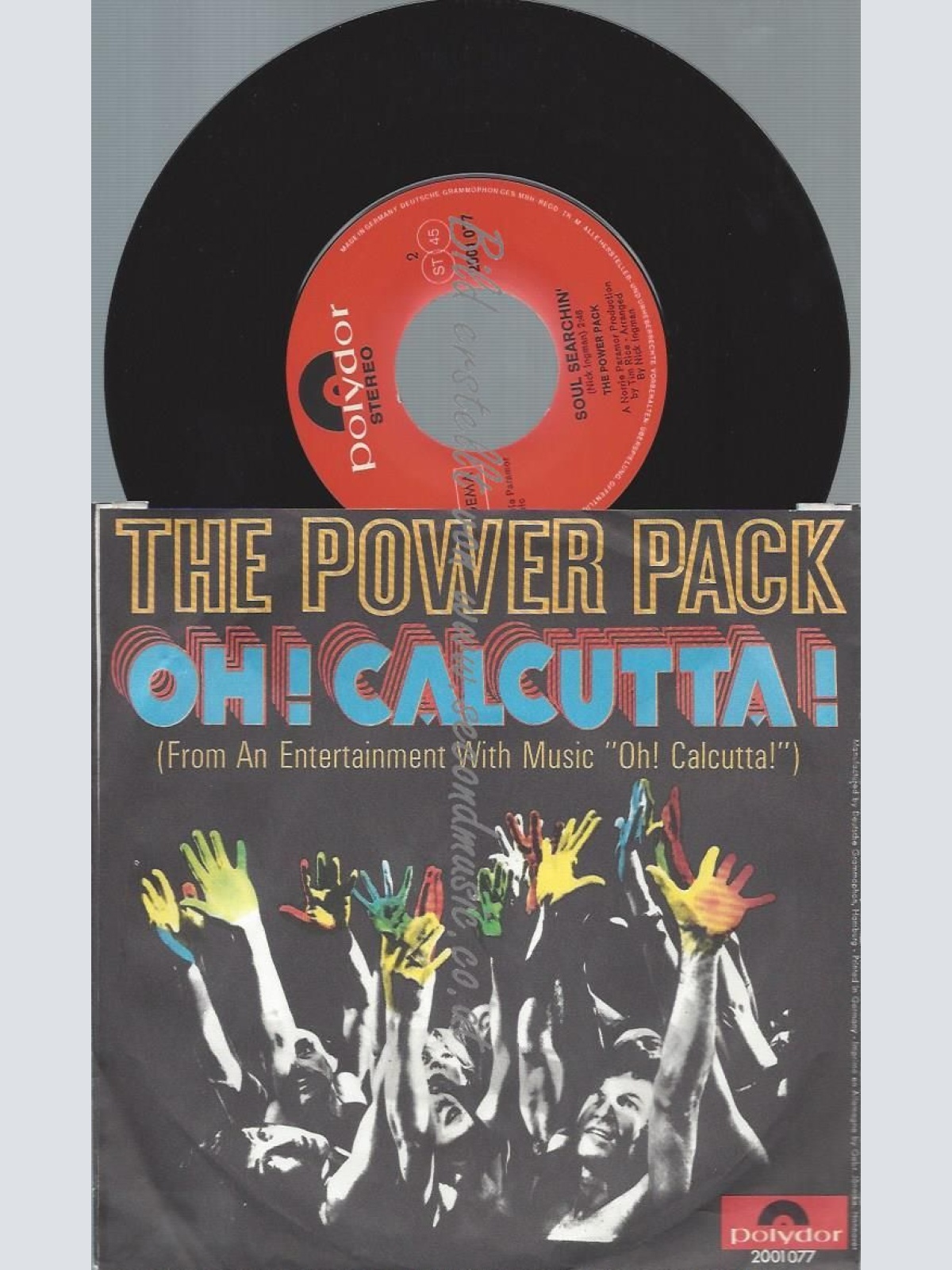 7"   The Power Pack  Oh ! Calcutta