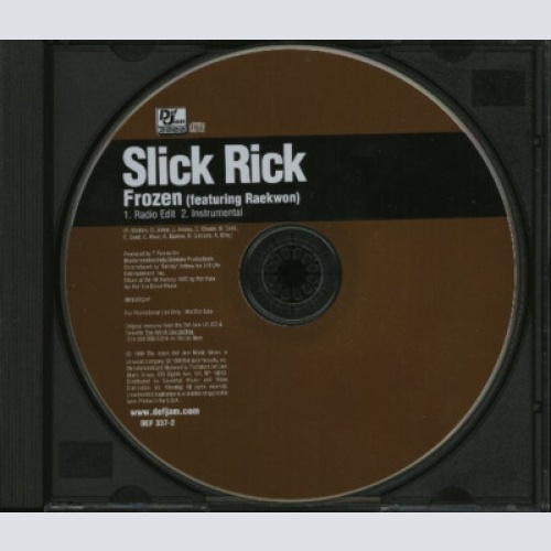 CD, Single, Promo Slick Rick - Frozen