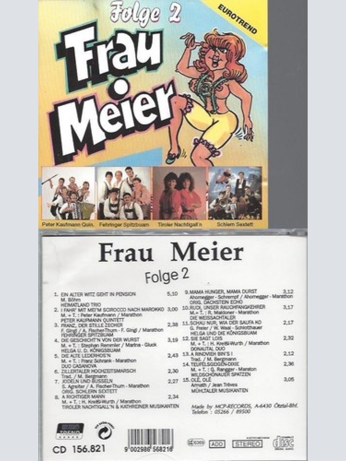 CD    Frau Meier - Folge 2 Heimatland Trio   Peter Kaufmann Quintett