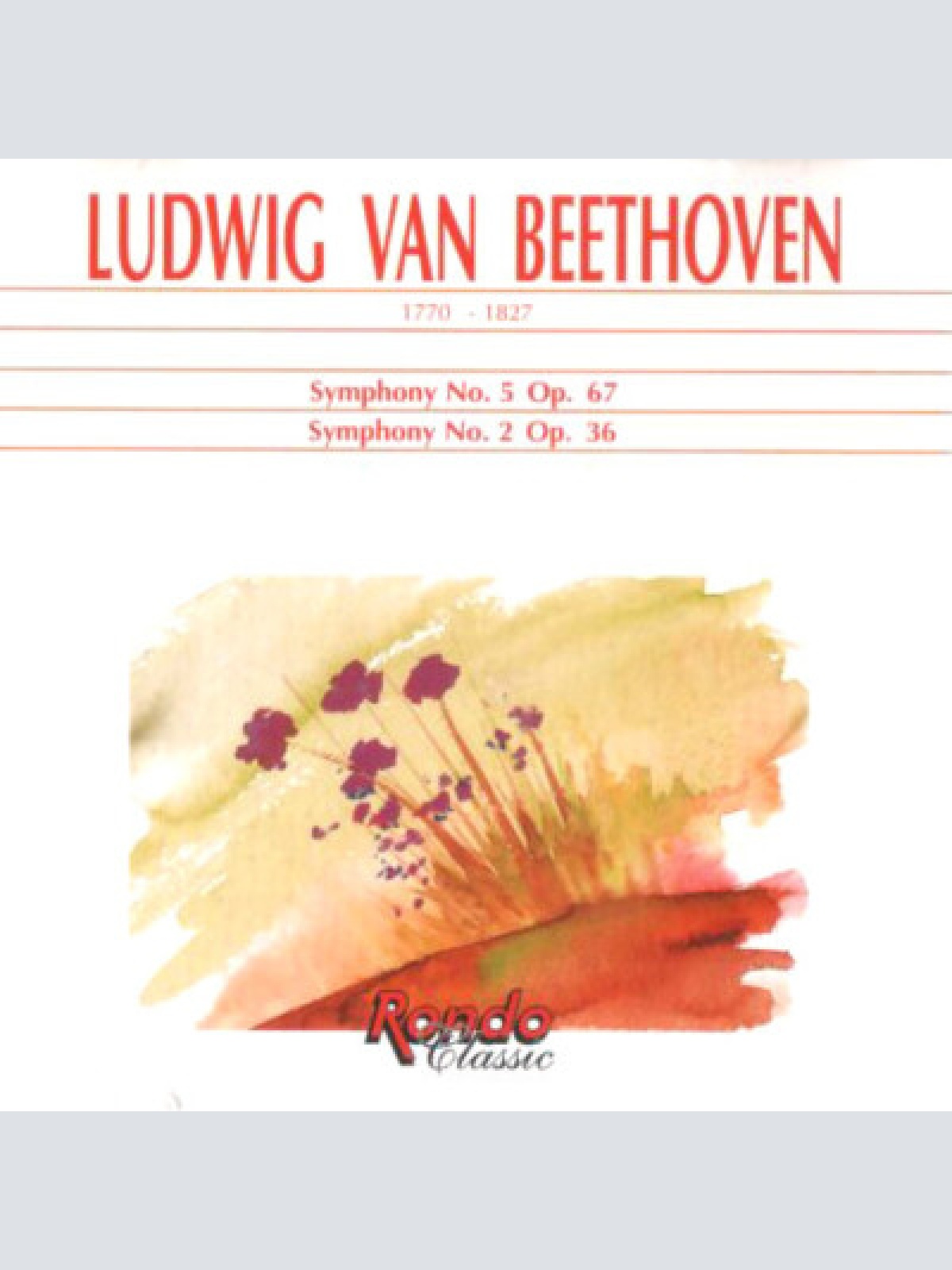 CD, Comp Ludwig van Beethoven - Anton Nanut, Radio Symphonie Orchester Ljublj...