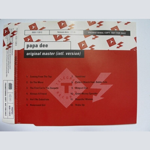 CD, Album, Pro Papa Dee - Original Master (Intl.Version)