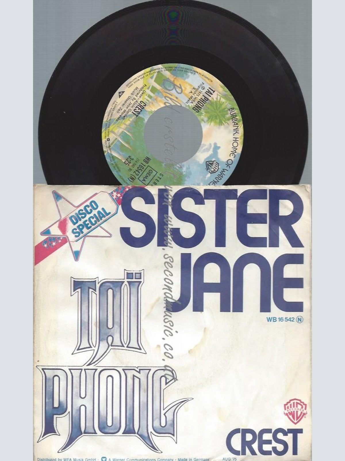 7" Tai  Phong  Sister Jane