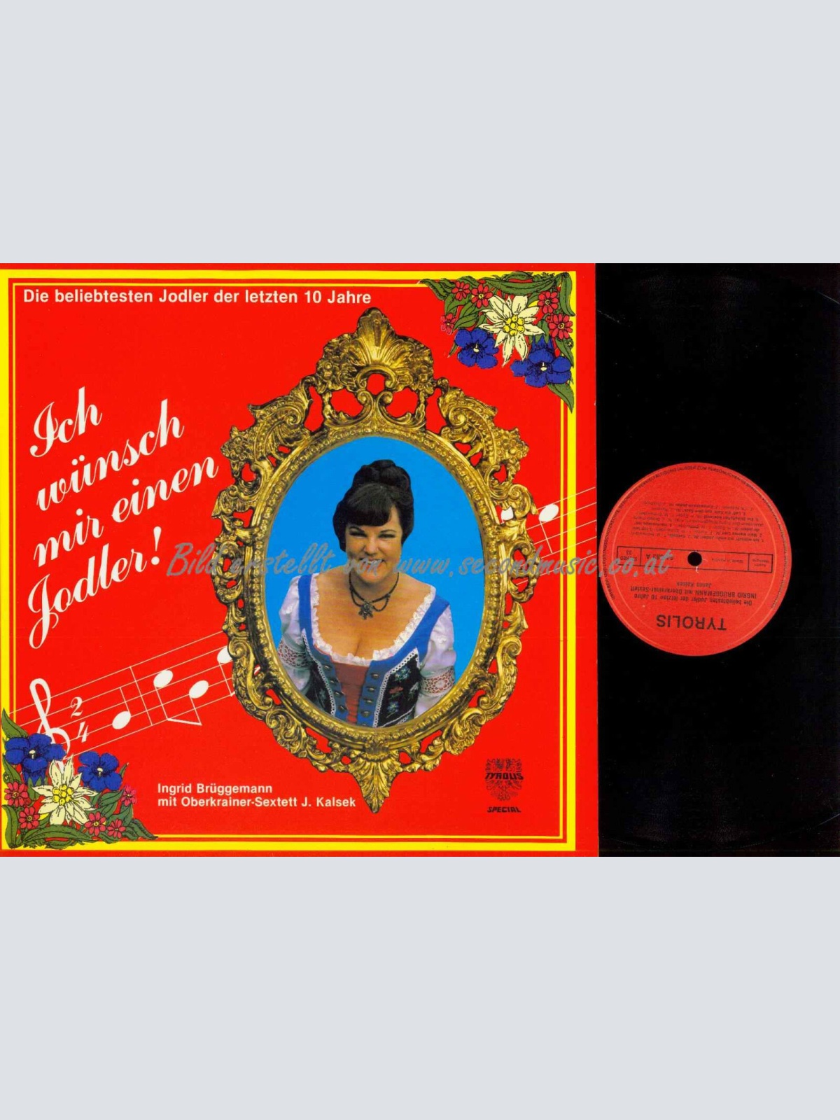 LP-- Ingrid Brüggemann Oberkrainer Sextett Janes Kalsek -Ich wünsch mir eine /NM