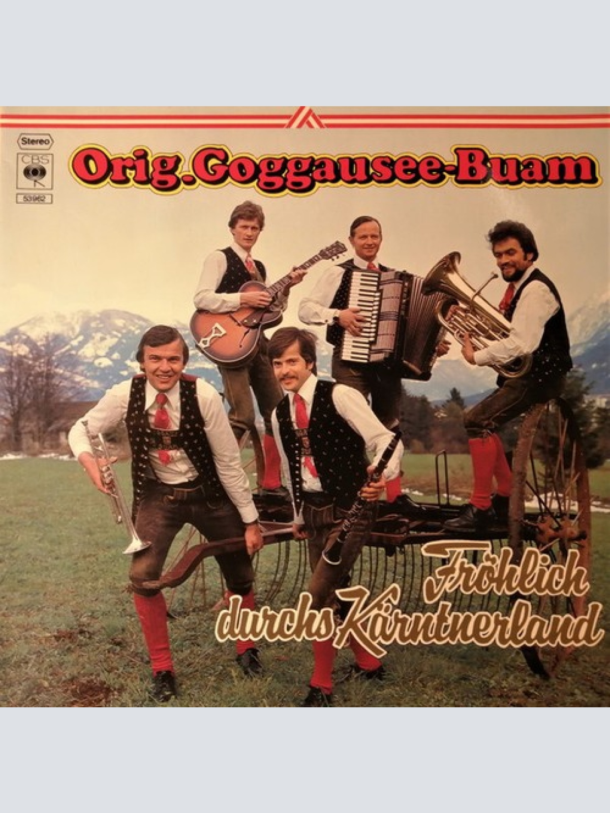 LP Orig. Goggausee-Buam* - Fröhlich Durchs Kärntnerland