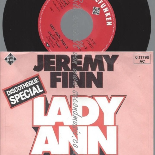 7"  Jeremy Finn – Lady Ann (Part 1 + Part 2)
