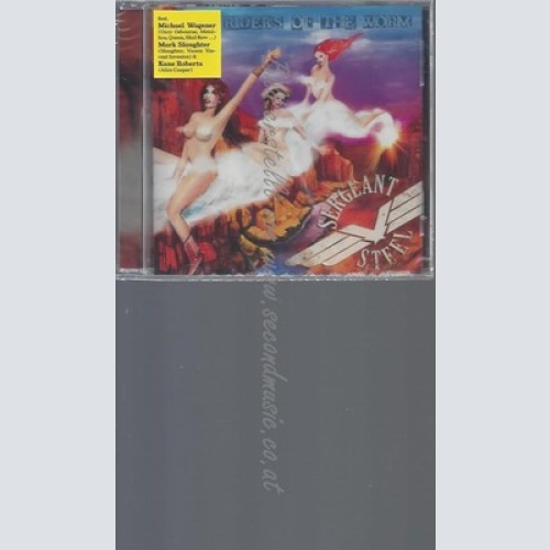 CD--SERGEANT STEEL--RIDERS OF THE WORM