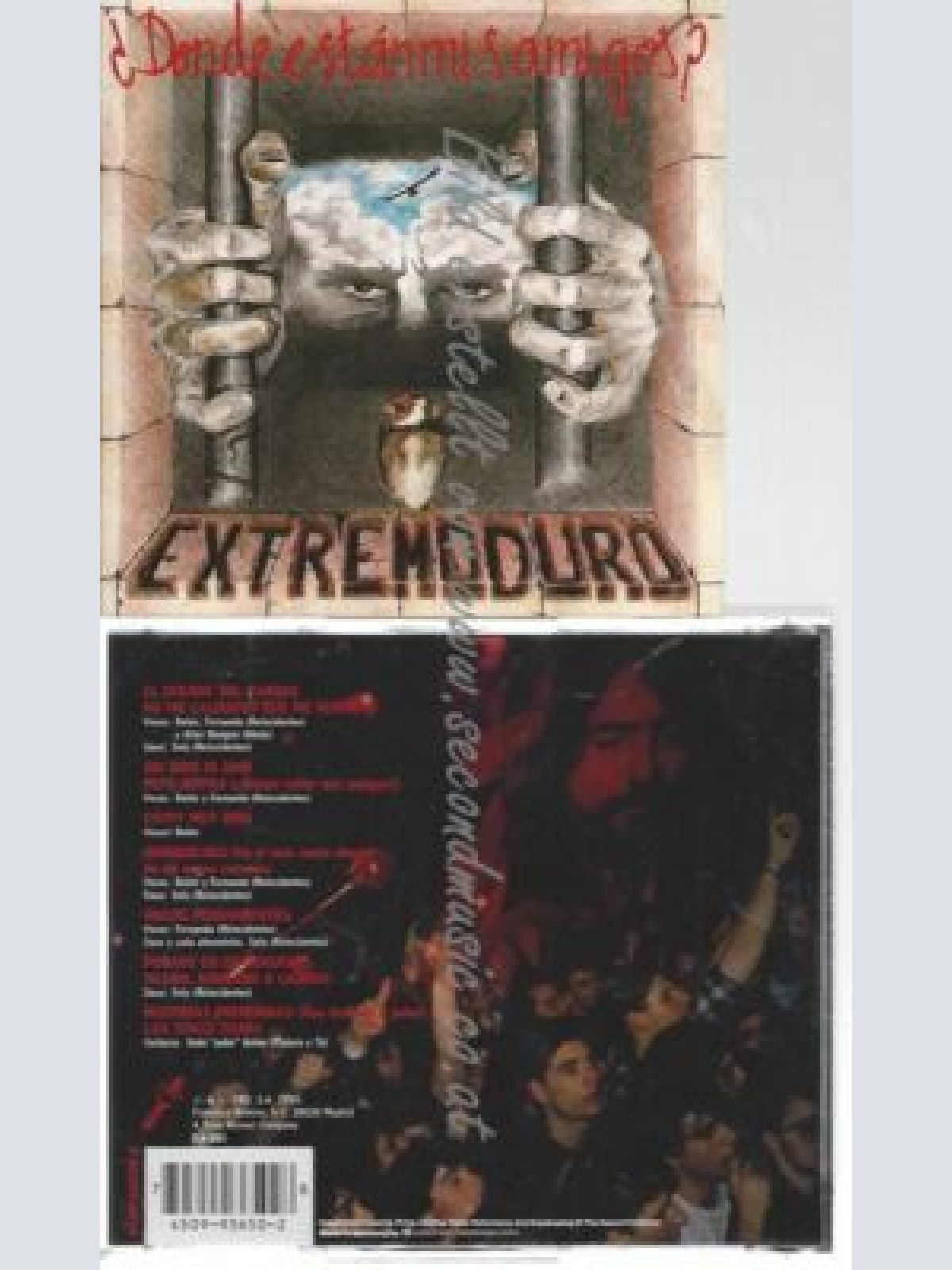 CD--EXTREMODURO | --DONDE ESTAN MIS AMIGO