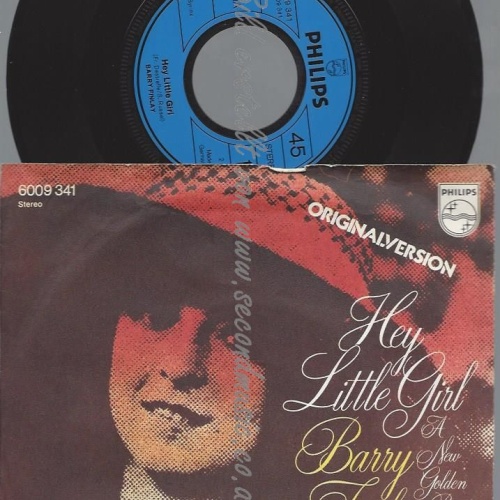 7"   Barry Finlay  Hey Little Girl