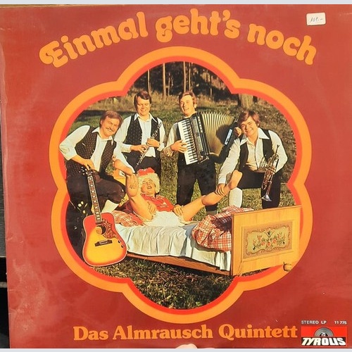 LP, Album Almrausch-Quintett - Einmal Geht's Noch