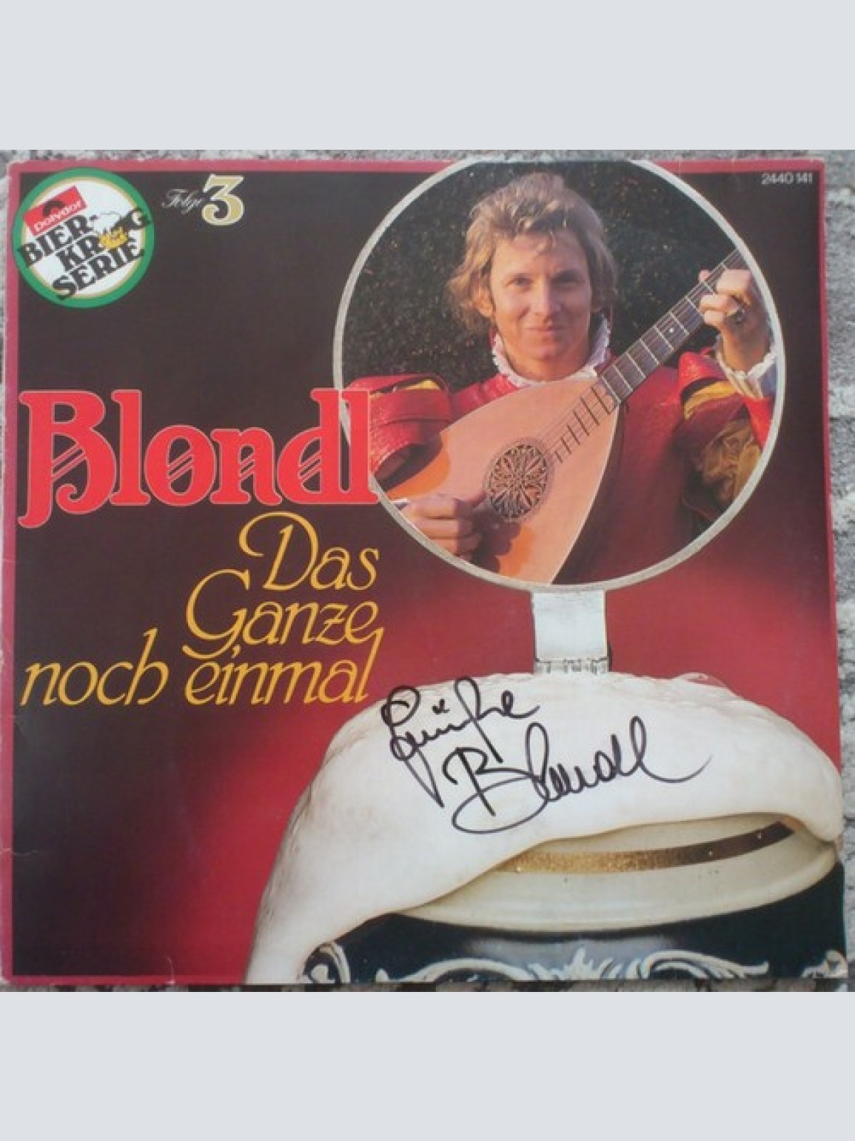 LP, Album Blondl - Das Ganze noch einmal
