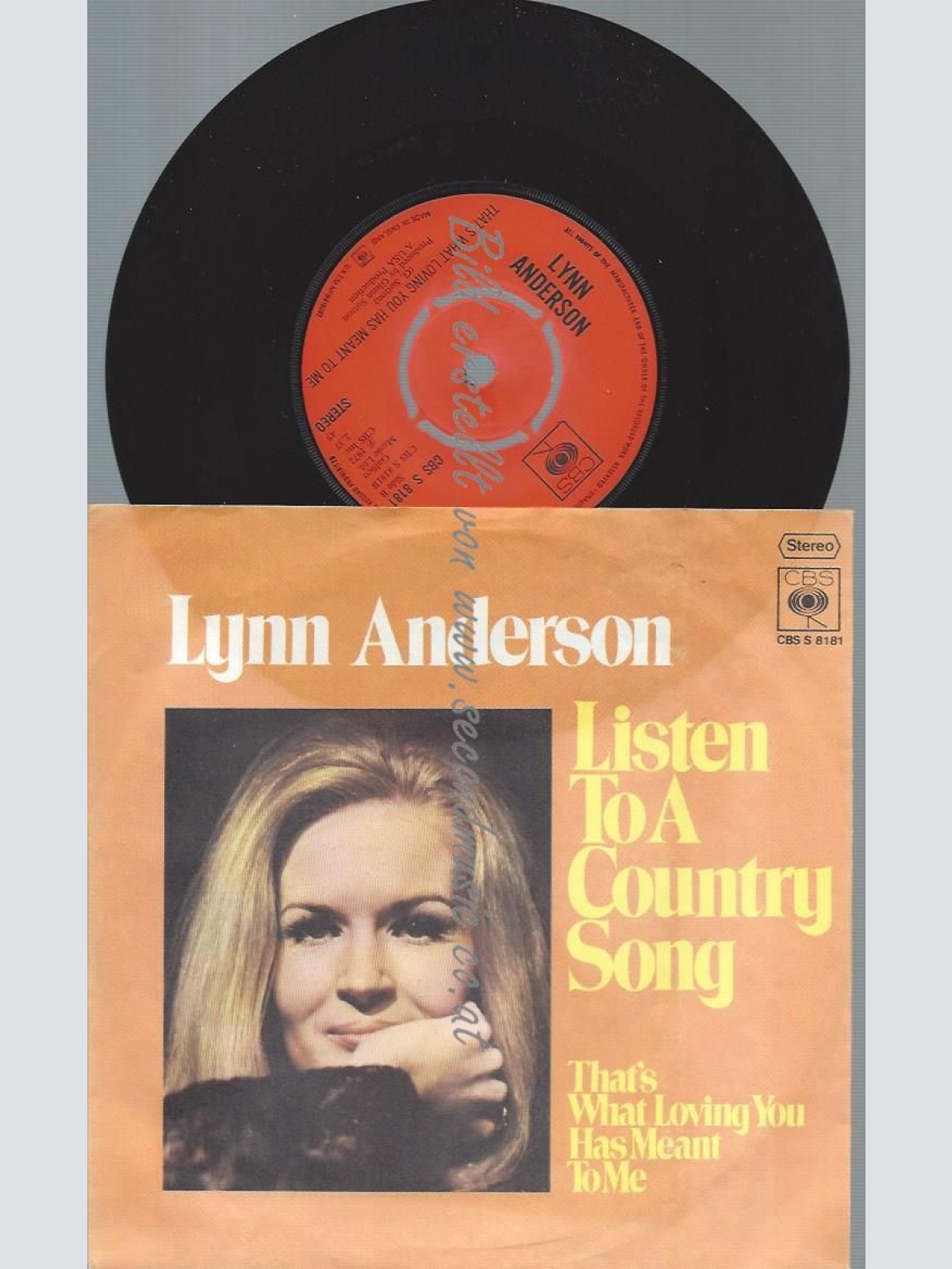 7"    Lynn Anderson – Listen To A Country Song