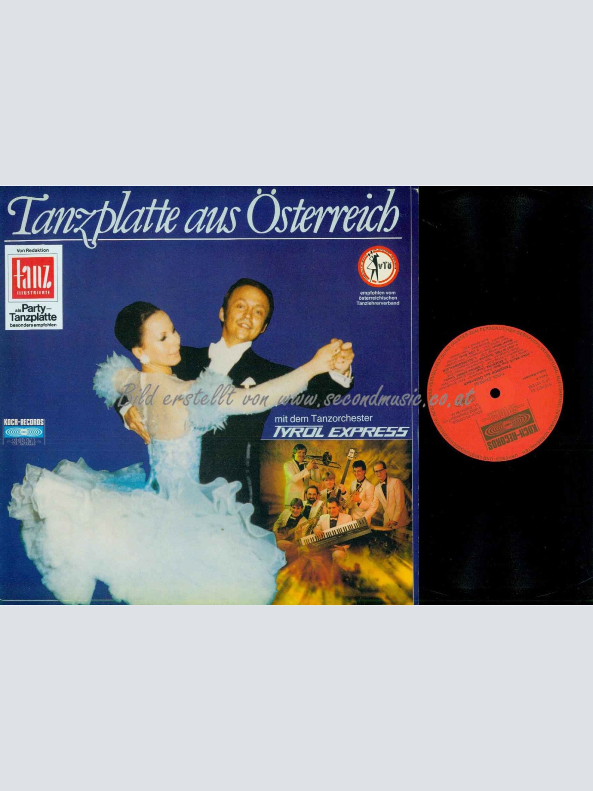 LP-- Tyrol Express – Tanzplatte Aus Österreich  /NM