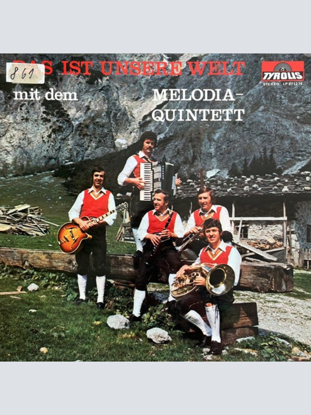 LP, Album Melodia-Quintett* - Das Ist Unsere Welt Mit Dem Melodia-Quintett