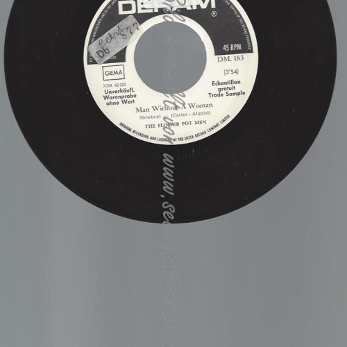 7"Flower Pot Men, The  Man Without A Woman // PROMO