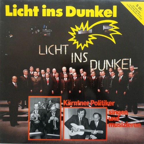 LP, Comp Various - Licht Ins Dunkel (Kärntner Politiker Singen Und Musizieren)