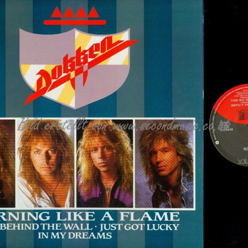 LP--DOKKEN BURNING LIKE A FLAME // FOC //