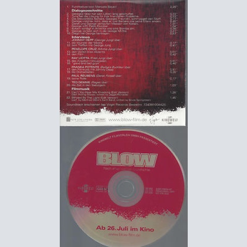 CD--PROMO--BLOW--THE ROLLING STONES--MANFRED MANN'S EARTH BAND