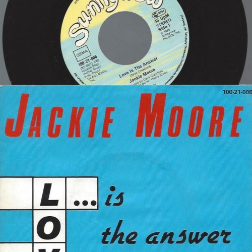 7"   Jackie Moore  Love Is The Answer