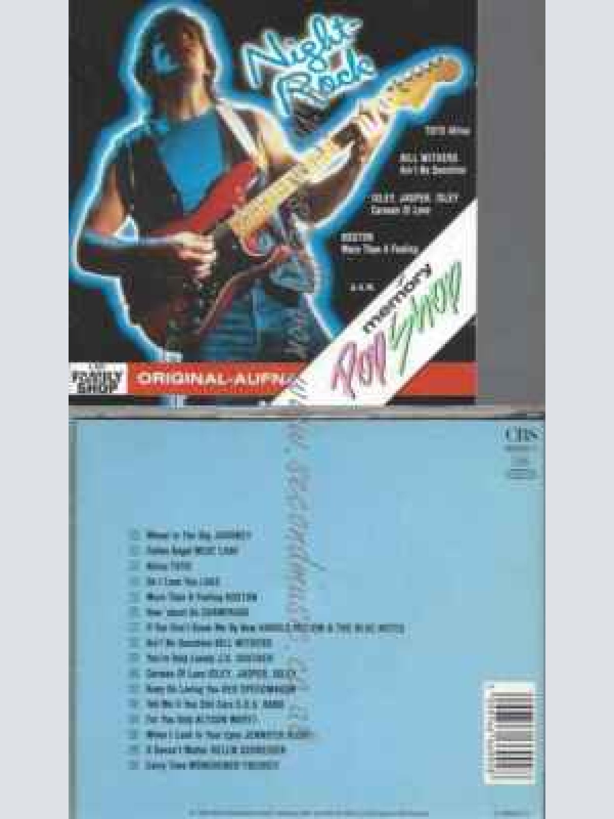 CD--NIGHTROCK--JOURNEY, MEAT LOAF, TOTO, LAKE, BOSTON..