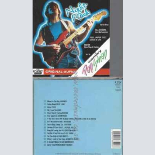 CD--NIGHTROCK--JOURNEY, MEAT LOAF, TOTO, LAKE, BOSTON..